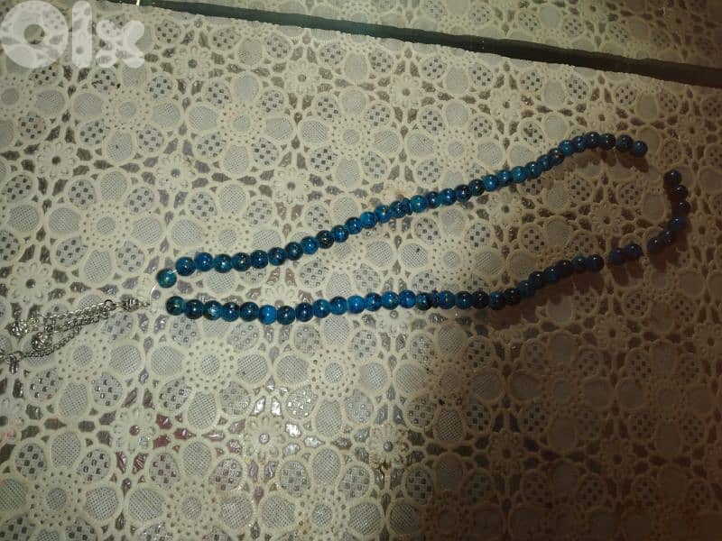 Antique sebha lon azra2 mta3am aswad 14