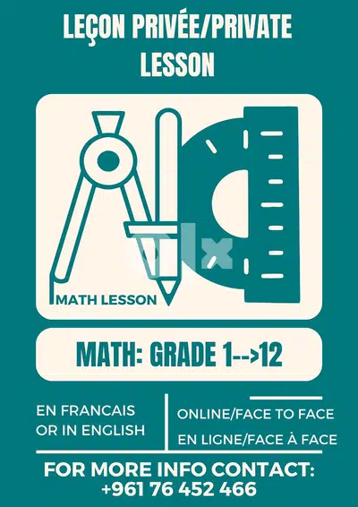 Maths teacher
