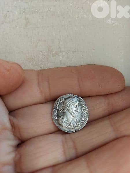 Roman Silver Coin Constantine II year 321 AD 0