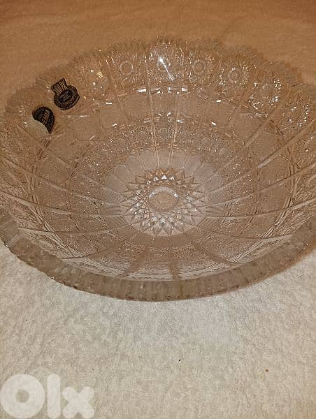 Vintage Bohemia hand cut 24% lead crystal 1