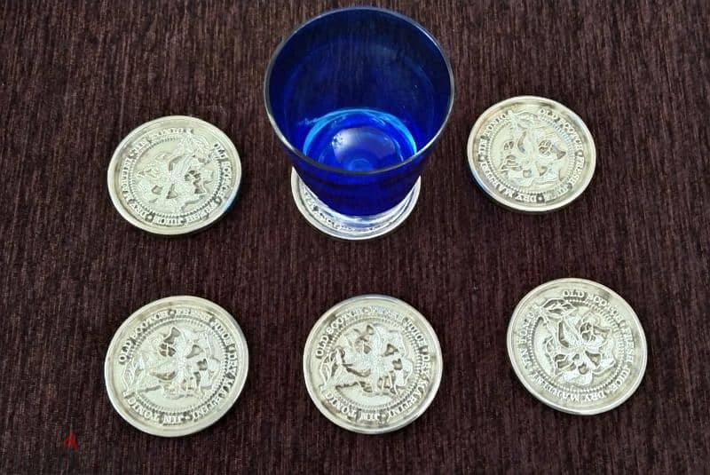 Plated Silver :beverage coaster 0