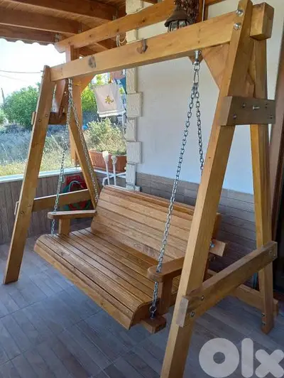 Indoor Wooden Swing مرجوحة خشب