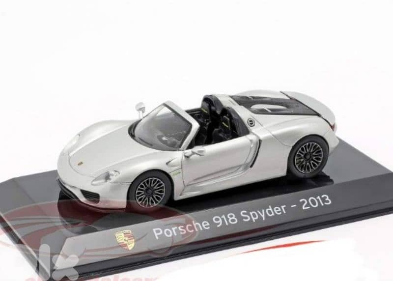 Porsche 918 Spyder (2013) diecast car model 1;43. 0