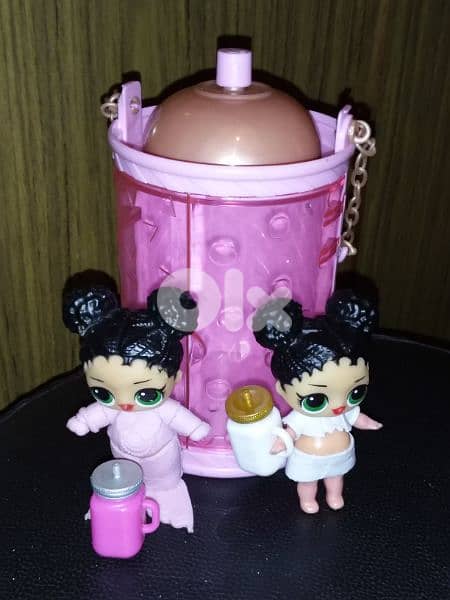 2 LOL MGA Gorgeous Small weared dolls +OMG box +2 Termos Cups, All=25$ 5