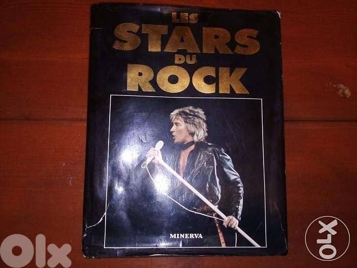 les stars du rock french book about rock music 0