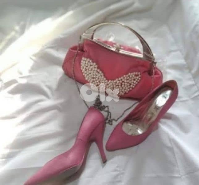 handbag and set shoes 38 and bag only pink 3