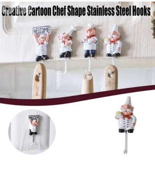 kitchen chef wall hangers 0