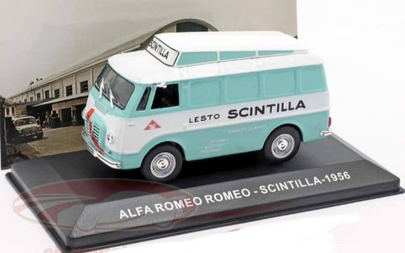 Alfa Romeo Van (1956) diecast car model 1;43. 0