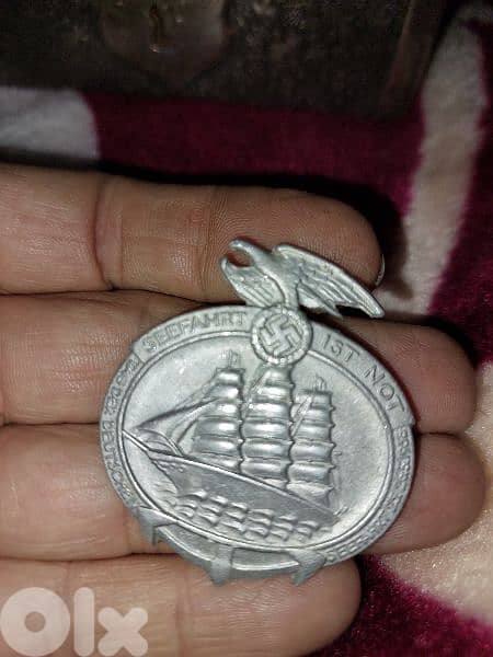 German Nazi Marine Medal 0