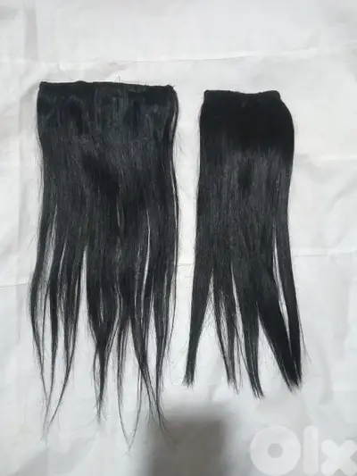 2 extentions 100%natural  طبيعي ٤٥سم كل قطعة