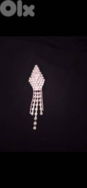 tassel brooch 2 styles all strass 2