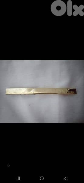 pin brooch gold tone original MK 1