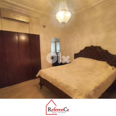 Fully furnished with terrace in Jdeideh شقة مفروشة مع تراس في جديده
