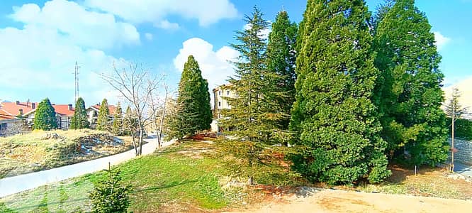 L10754-Furnished Triplex Chalet with Garden For Rent Ouyoun El Simen