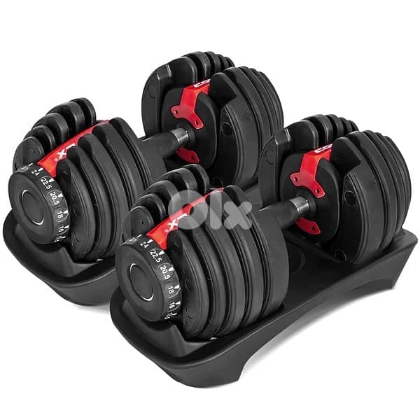 Adjustable Dumbells 48KG 0