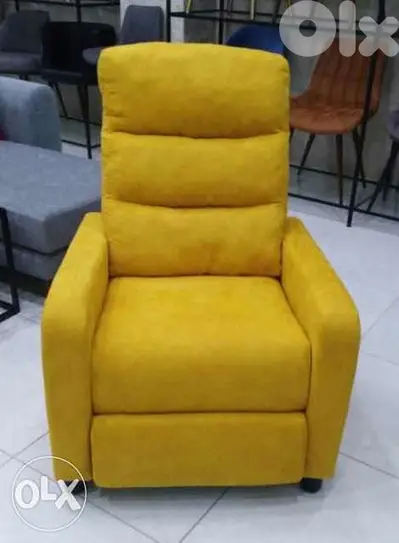 Yellow lazy boy