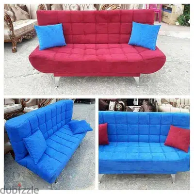 Sofa bed متوفرة بجميع الألوان للتواصل 81535058