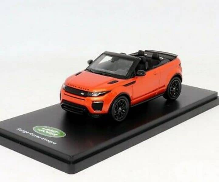Range Rover Evoque diecast car model 1;43. 3