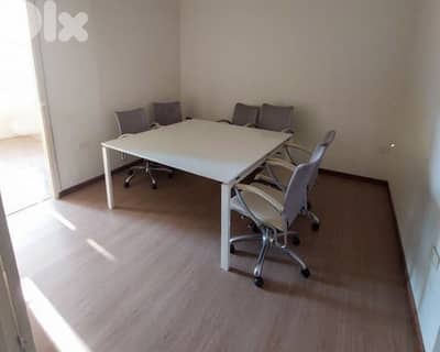 L10768- 115 SQM Furnished Office For Rent on the Main Road of Dekwaneh