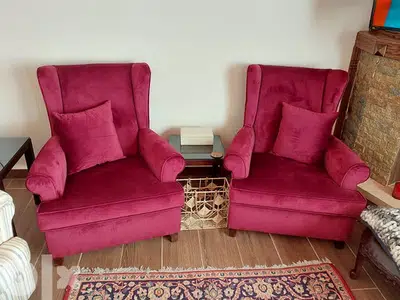 كرسي برجيرات عدد ٢ لغرفة جلوس ٢