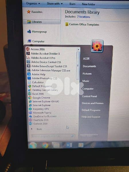 Acer Aspire Laptop, E1 571-15.6", Intel Core I3, 500Gb,4gb, very good 4