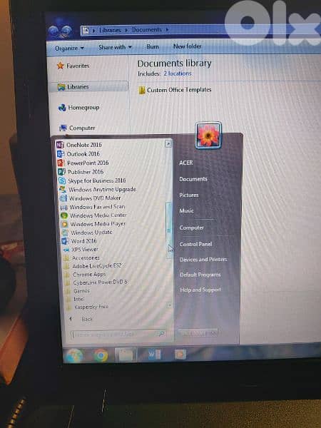 Acer Aspire Laptop, E1 571-15.6", Intel Core I3, 500Gb,4gb, very good 5
