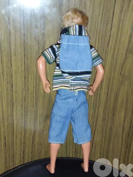 SHAVE N STYLE KEN Vintage Mattel 1990 Blonde Man Rare as new doll=20$ 2