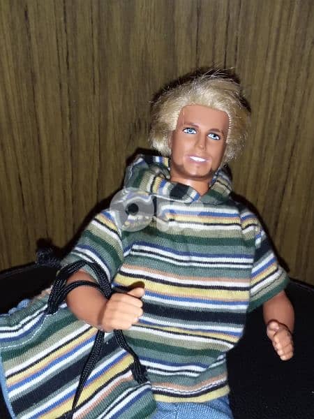 SHAVE N STYLE KEN Vintage Mattel 1990 Blonde Man Rare as new doll=20$ 5