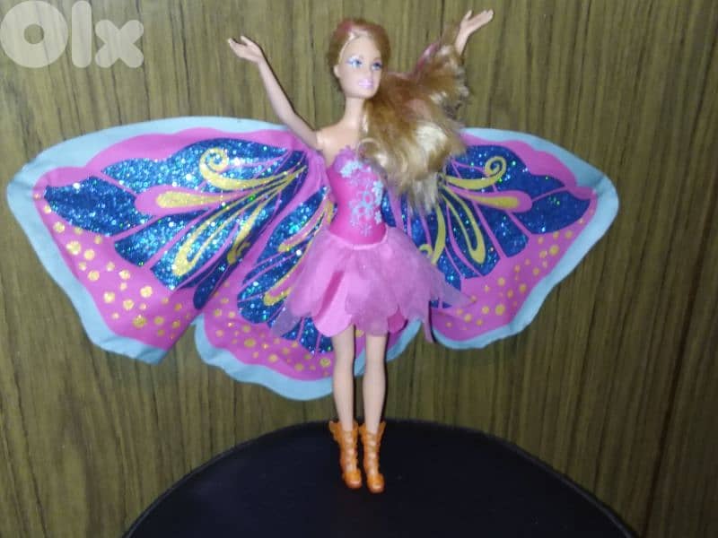FAIRY TASTIC/ BUTTERFLY/ PRINCESS Barbie 3 in 1 Mattel Great doll=30 0