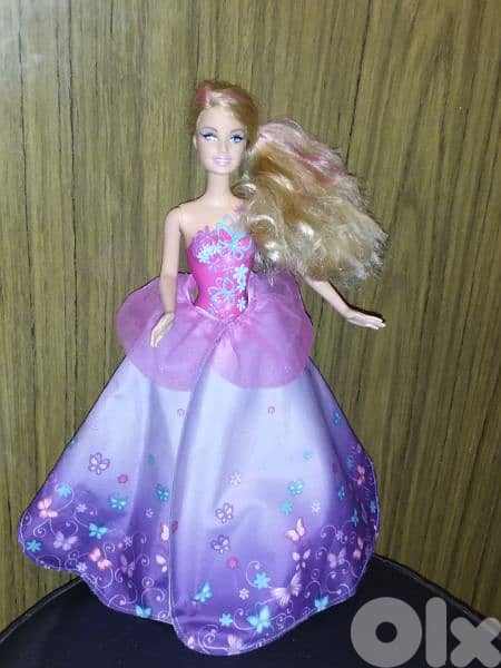 FAIRY TASTIC/ BUTTERFLY/ PRINCESS Barbie 3 in 1 Mattel Great doll=30 2