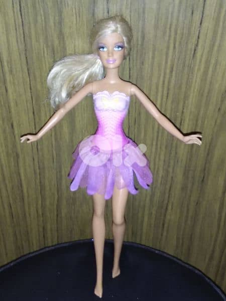 Barbie FAIRYTALE MAGIC FASHION FLOWER Butterfly great doll No Wings=20 0