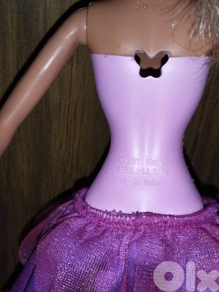 Barbie FAIRYTALE MAGIC FASHION FLOWER Butterfly great doll No Wings=20 3