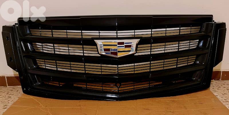 black grill for cadillac escalade premium black edition 0