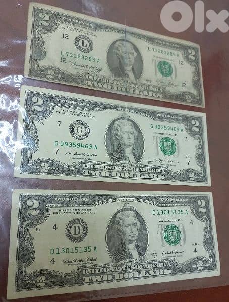 2 usd dollar bill 0