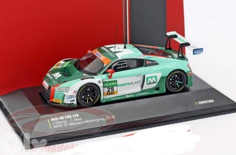 Audi R8 LMS (GT Masters 2018) diecast car model 1;43. 0