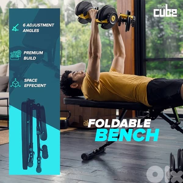 Adjustable Gym Bench | Foldable Gym Bench 2