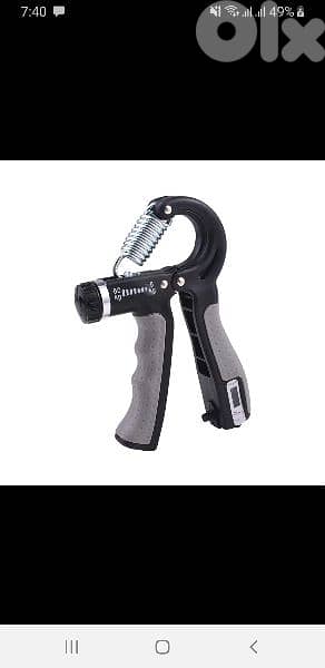 Adjustable hand grip with counter 2
