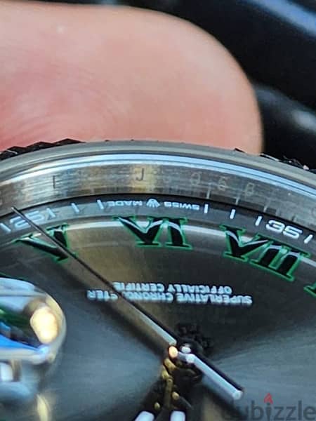Rolex date-just wimbledon 41 swiss clone 1.1 5