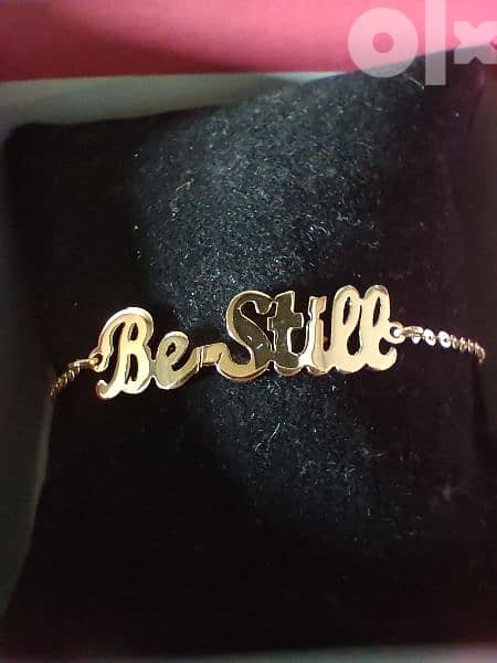 "Be Still" Bracelet 0