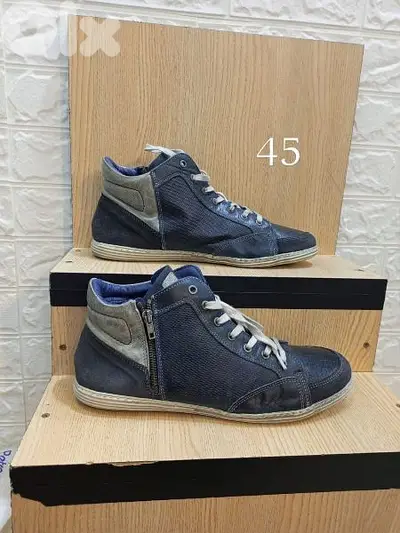 Navy blue shoes size 45