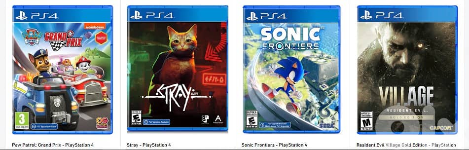 PS4 Games for Sale 9
