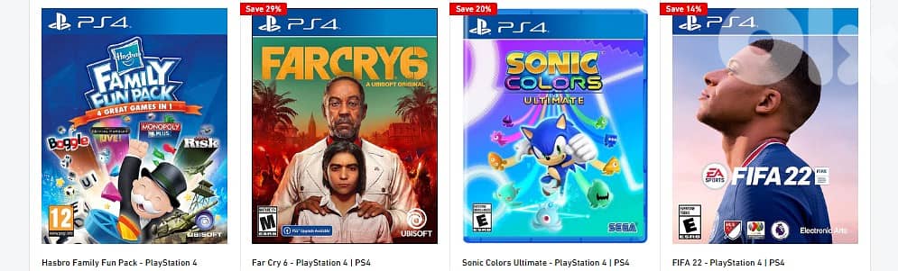 PS4 Games for Sale 14