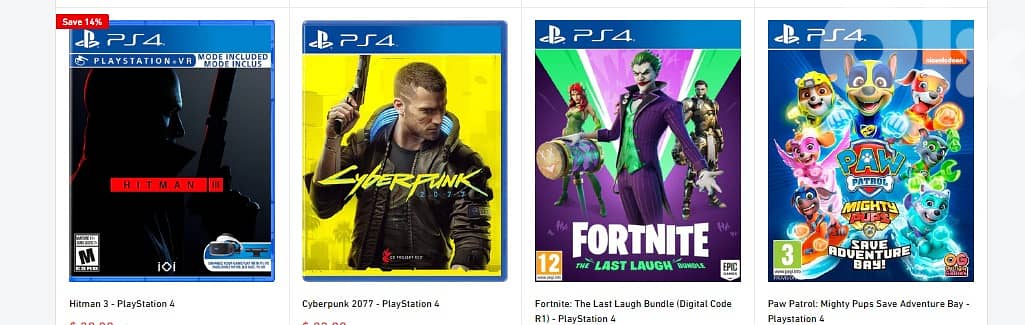 PS4 Games for Sale 15