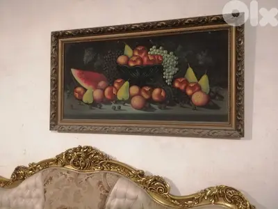لوحة رسم زيتي من الروائع مميزة جدا انتيك قديم بسعر لقطة painting