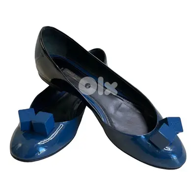 Louis vuitton blue flat