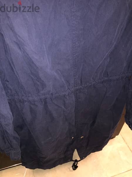 bershka brand, coat navy color, size medium-large, used once 6