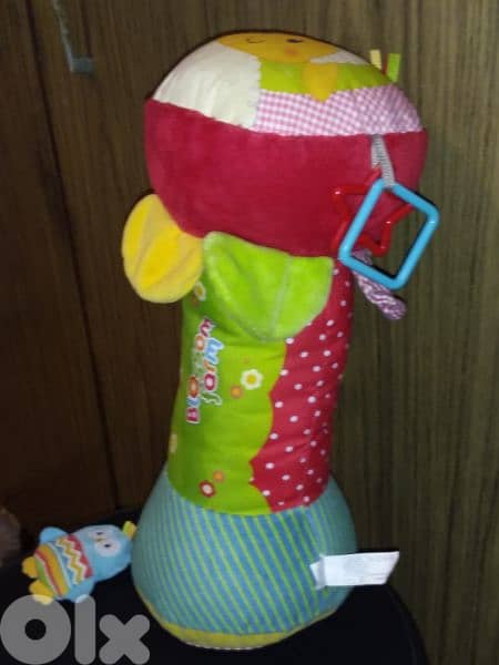 BABY stuffed colored ELC As new Big Toy: ANIMALS FARM forms teeth toy. 2