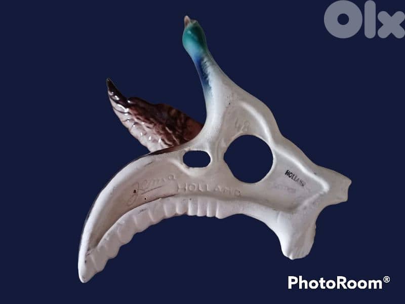 3 Vintage 1950 wall graduated ceramic flying ducks for sale 2