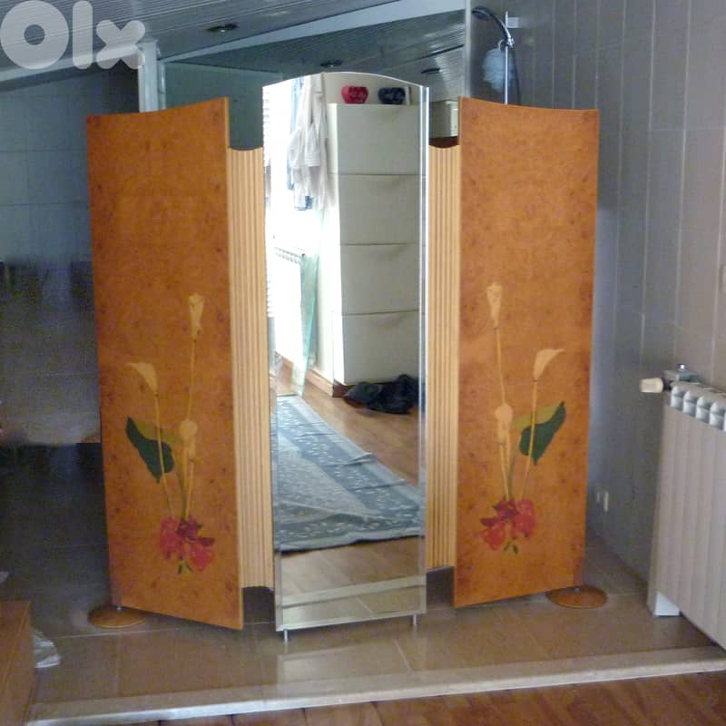 Paravant 2 Panels Rotating Divider Screen بارافان 2