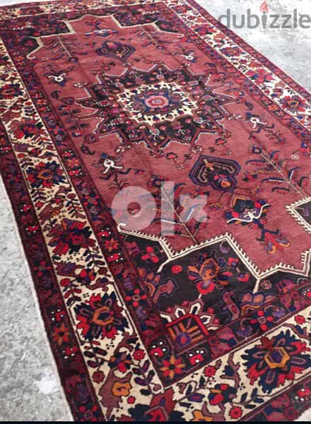 سجادعجمي. Persian Carpet. Hand made. Antique 7